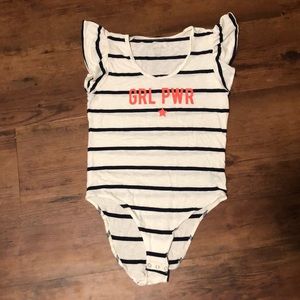 Girl Power Aerie bodysuit